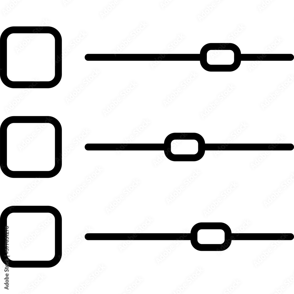 Sliders Icon Sliders Icon