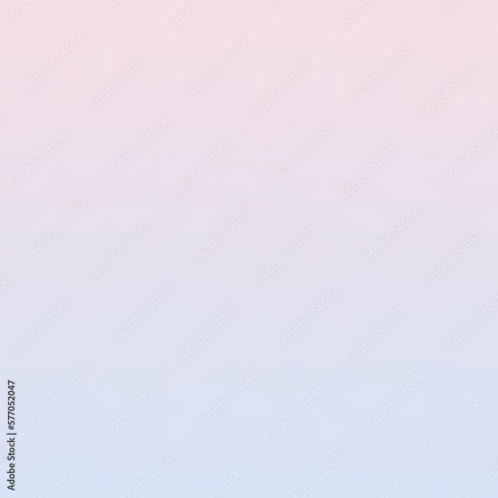 Fototapeta premium Arrière-plan vectoriel low poly pastel avec dégradé doux du rose au bleu et motif de triangles subtils