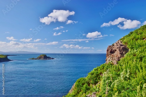 利尻島の夏景色