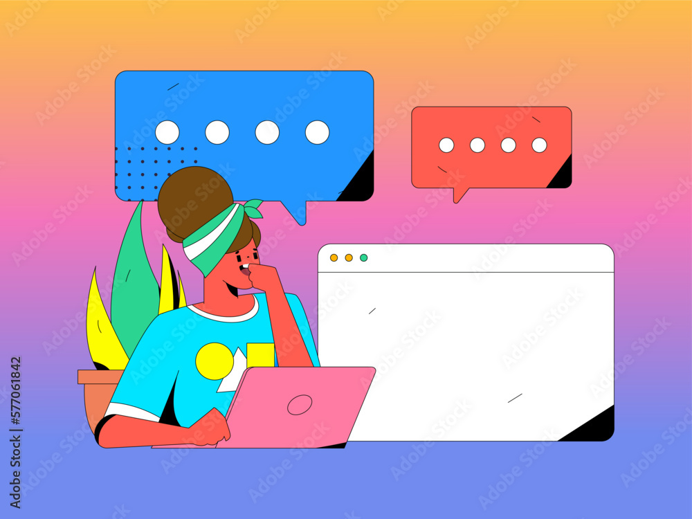 Business People Flat Vector Concept Operation Hand Drawn Illustration
Business People Flat Vector Concept Operation Hand Drawn Illustration