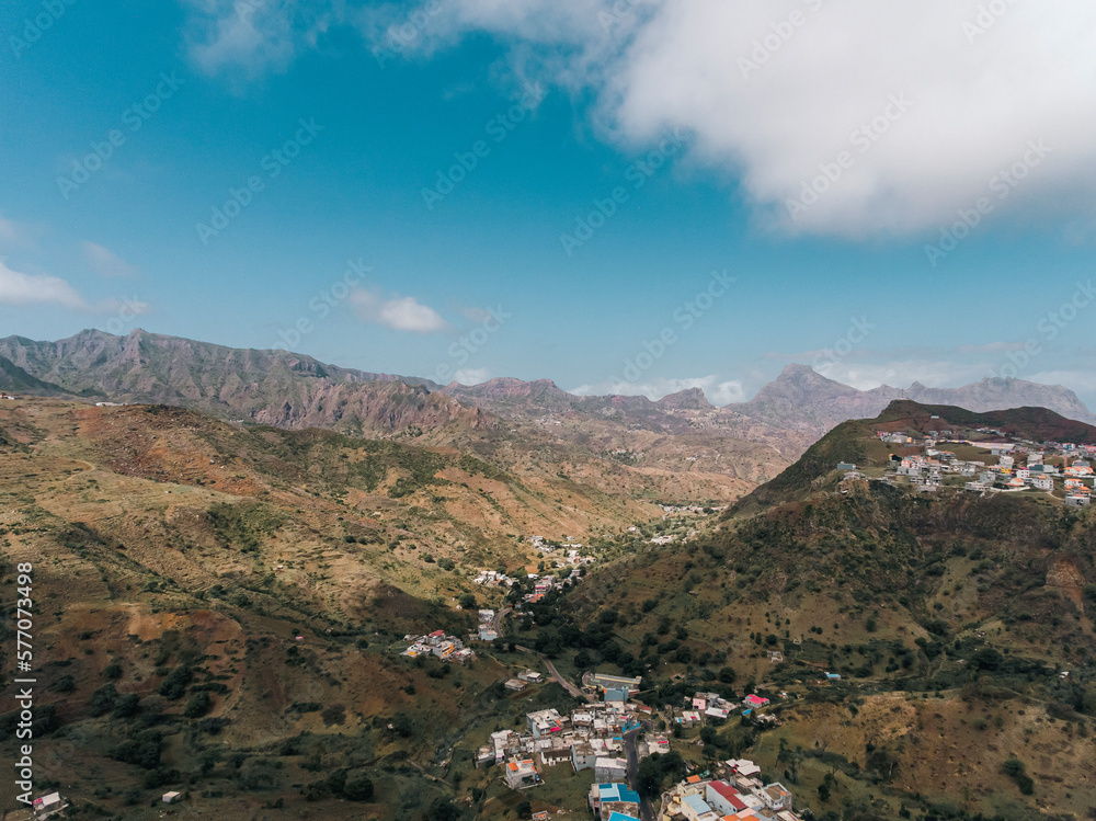 Aerial photos of Assomada in Santiago Island, Cabo Verde, reveal the ...