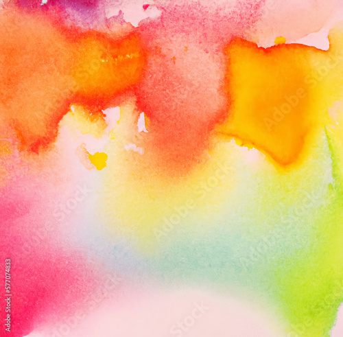 Vivid watercolor background, high contrast, Generative AI