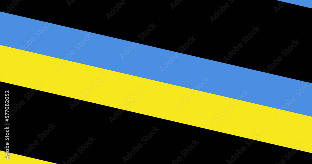 Image of blue and yellow lines changing into flag of ukraine Image of blue and yellow lines changing into flag of ukraine