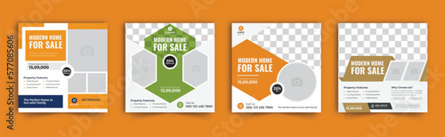Real estate, Home Sale,  square banner, Social Media Promotional banner post design bundle, social media story banner template design, Instagram story template, social media post layout, 