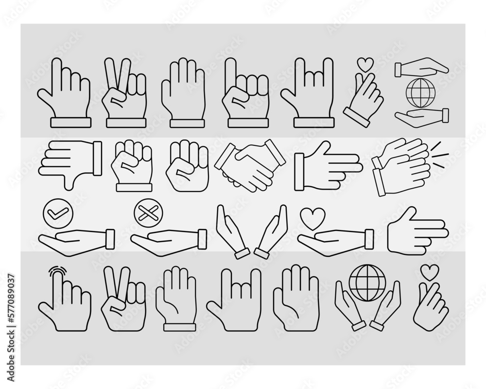 Hand Icon SVG, Hand Icon Outline, Web Icon Set, Icon Svg Cricut, Silhouette Svg Cut File Svg, Hand Sign, Hand Sign Silhouette, Hand Peace Sign, Hand Symbols, Hands Gesture, Eps Hand Icon SVG, Hand Icon Outline, Web Icon Set, Icon Svg Cricut, Silhouette Svg Cut File Svg, Hand Sign, Hand Sign Silhouette, Hand Peace Sign, Hand Symbols, Hands Gesture, Eps