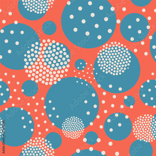 Vector geometric seamless pattern.