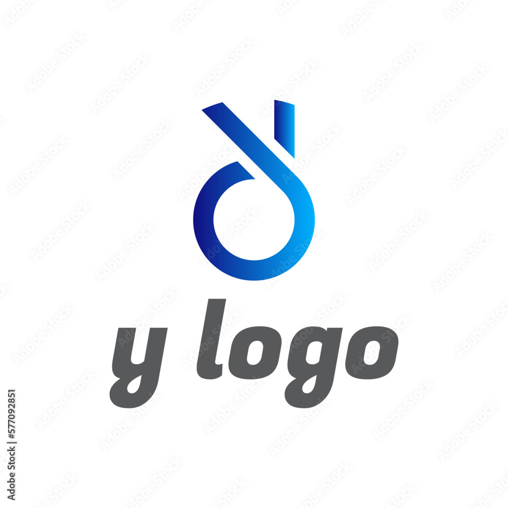 Y Modern Logo Design Vector Y Modern Logo Design Vector