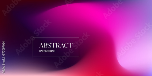 Abstract background design template bright neon pink gradient color on black
