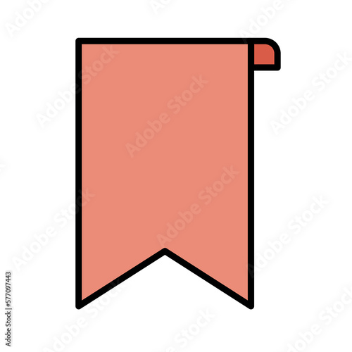 red bookmark icon Free Download red bookmark icon - GFXLoad