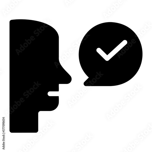 pronunciation glyph icon