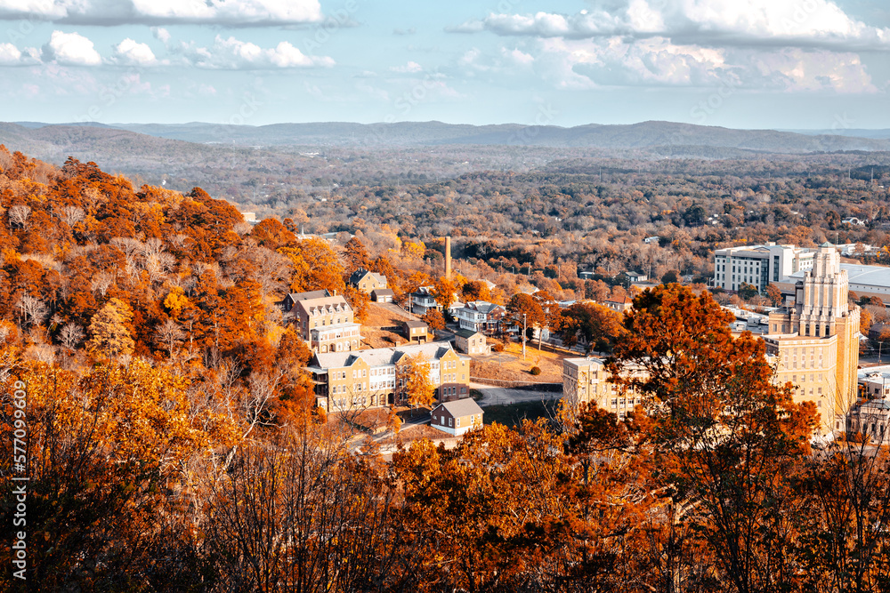 Obraz premium old abandoned town