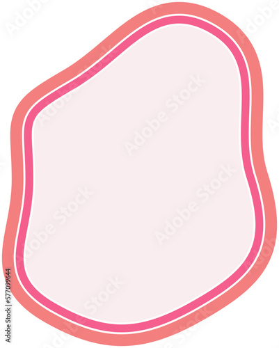 abstract shape groovy decoration