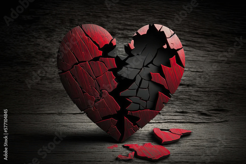 A heart broken image 