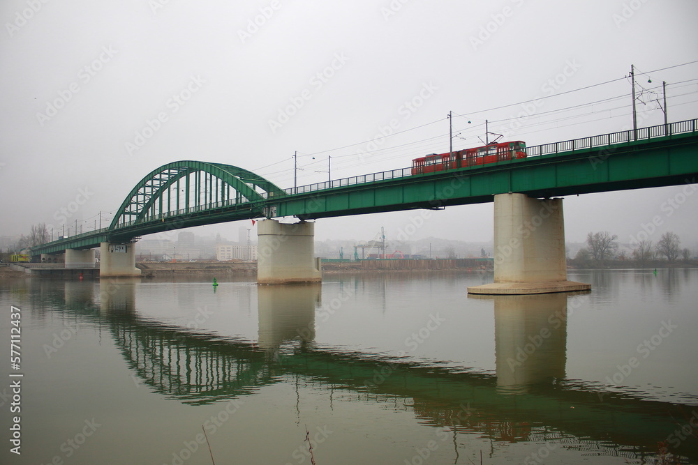 bridge over river Belgrade