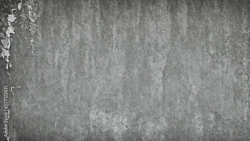 Muro de Hormigón con Superficie Rugosa en Color Blanco, IA Generativa