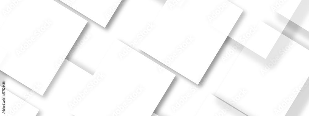 Abstract background with white and gray color technology modern background design . Geometric background with squares in bright light with soft shadows as pattern. Template for branding business . Abstract background with white and gray color technology modern background design . Geometric background with squares in bright light with soft shadows as pattern. Template for branding business .