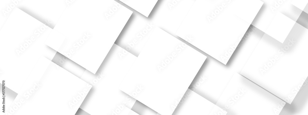 Abstract background with white and gray color technology modern background design . Geometric background with squares in bright light with soft shadows as pattern. Template for branding business . Abstract background with white and gray color technology modern background design . Geometric background with squares in bright light with soft shadows as pattern. Template for branding business .