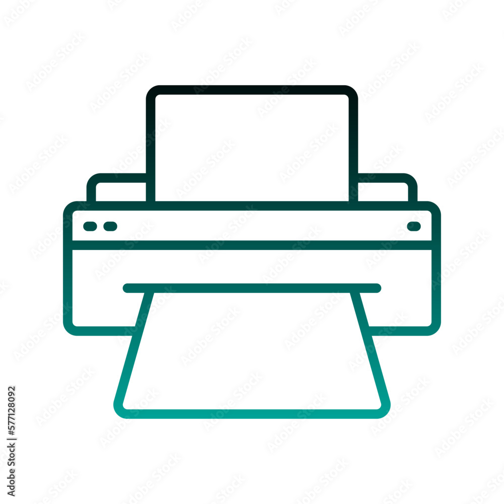 Print icon. sign for mobile concept and web design. vector illustration Print icon. sign for mobile concept and web design. vector illustration