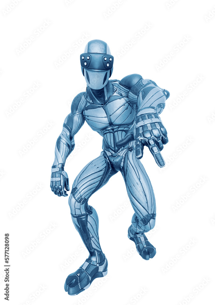 super hero is doing a street hiphop move in an exosuit super hero is doing a street hiphop move in an exosuit