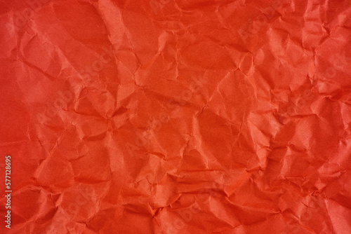 A beautiful crumpled red paper background