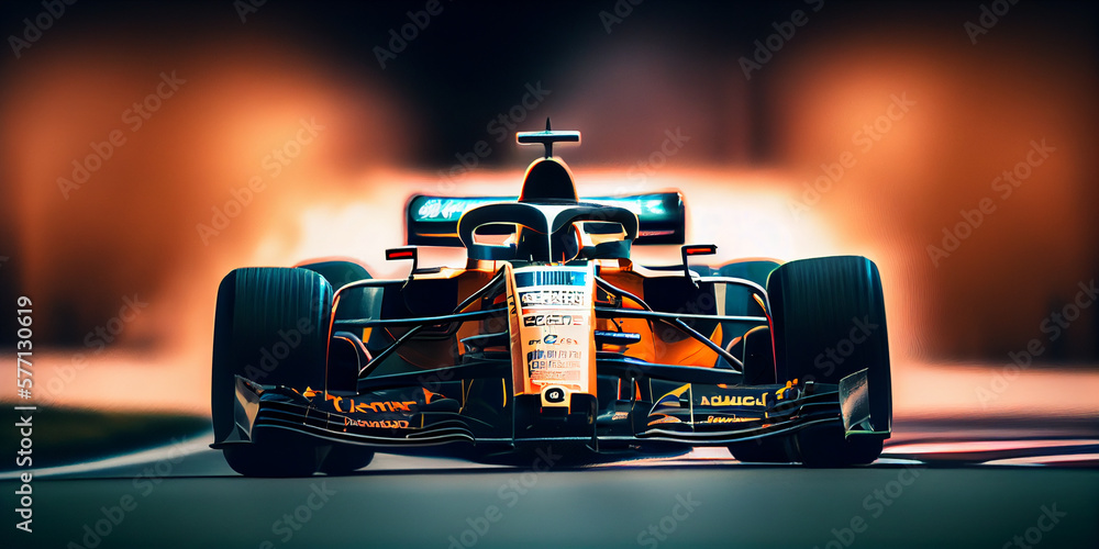 Naklejka premium car driving,Generative AI