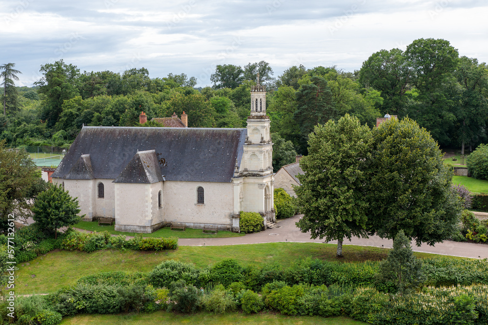 Chapelle extérieure du château de Chambord Stock Photo Adobe Stock