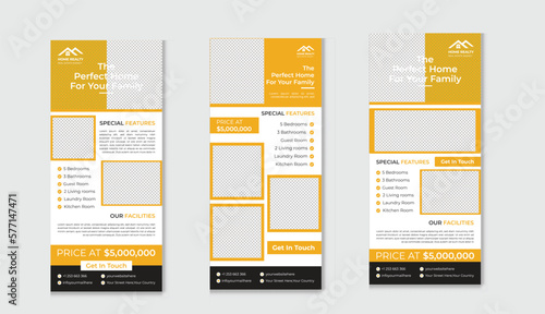 Real Estate Rack Card Design
