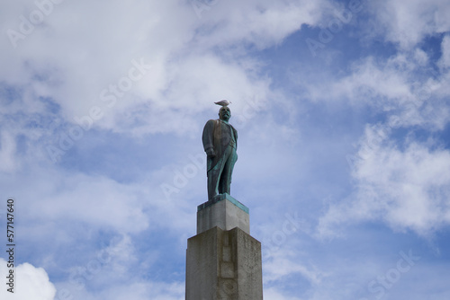 Monument in Bergen, Norway