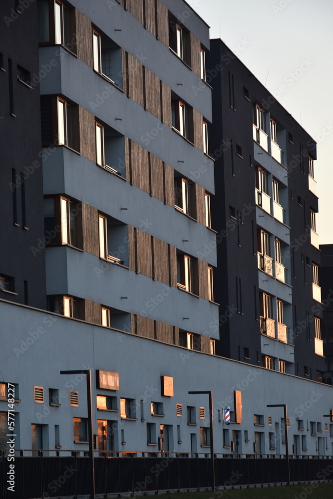 Obraz premium apartment building