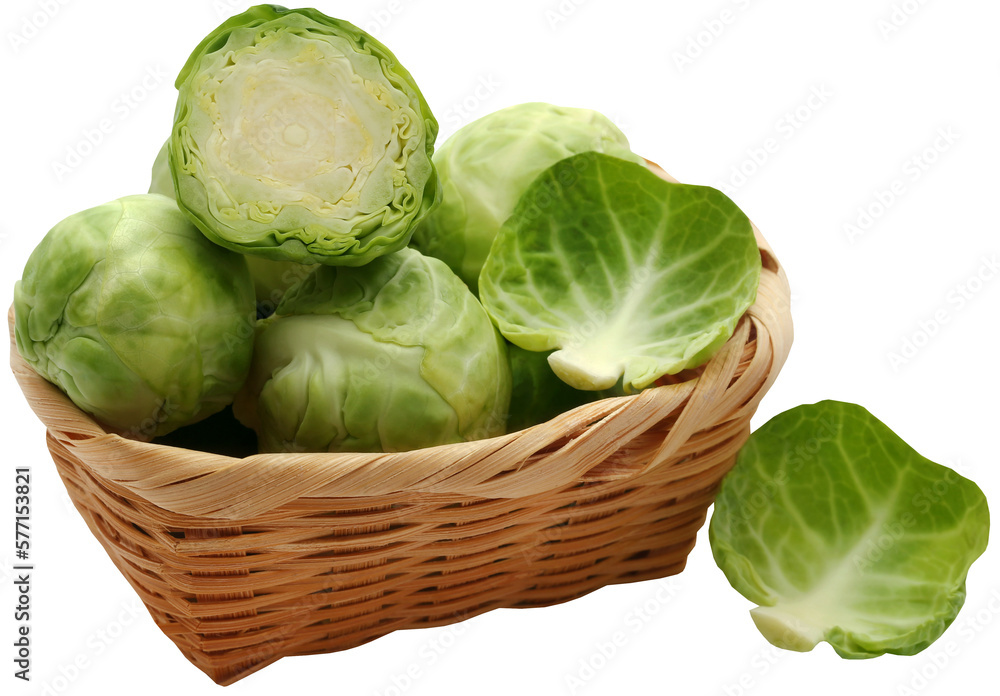 Fototapeta premium Rosenkohl or Brussels sprout