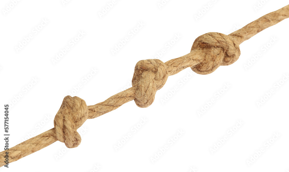 Knot on old rope Knot on old rope