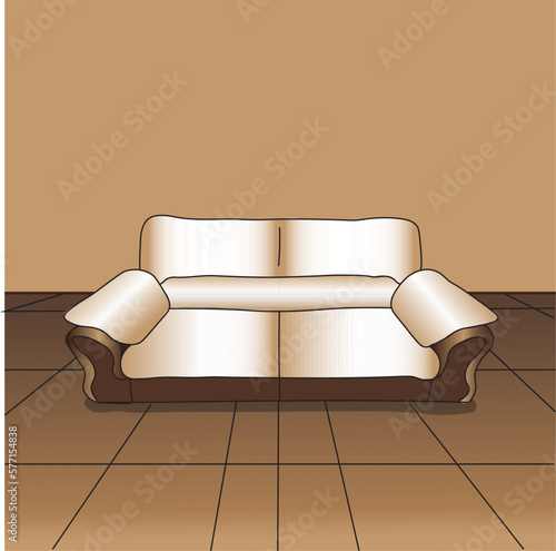 a chair stood firmly in the middle of the living room

