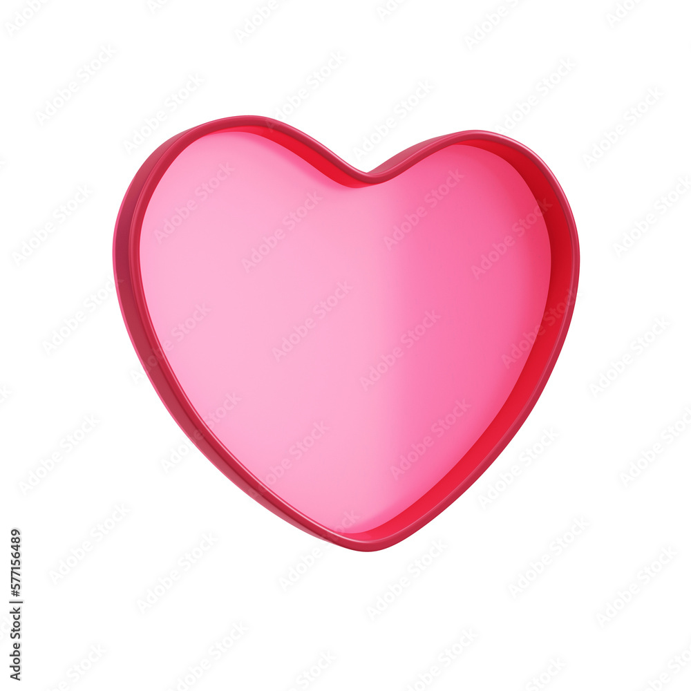Abstract heart shape isolated on background Abstract heart shape isolated on background