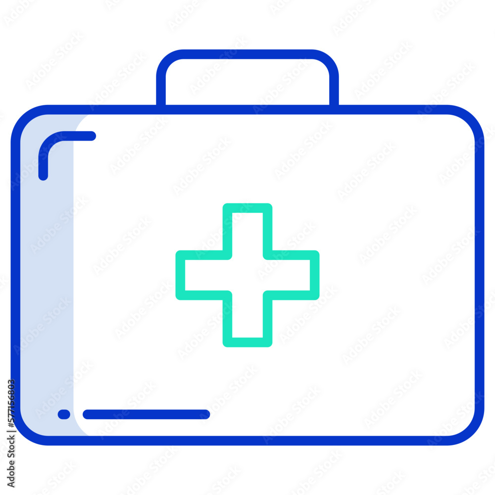 Fototapeta premium First aid kit icon