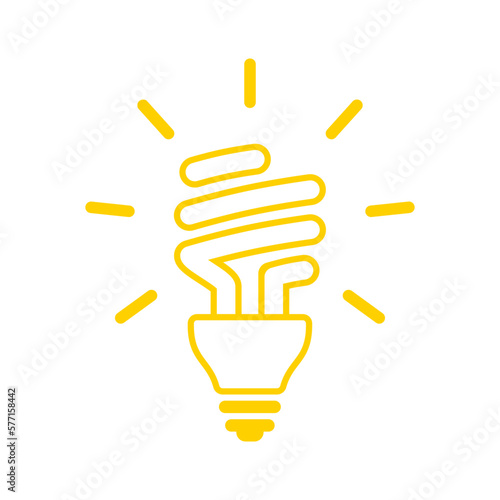 Fluorescent light bulb