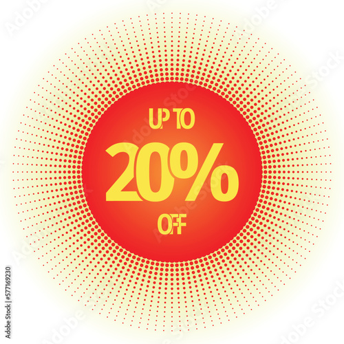 Up to 20% off modern design template.