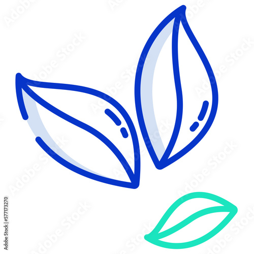 Coco leaves icon