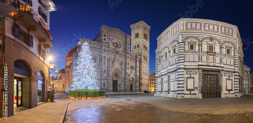 Florence, Tuscany, Italy at the Duomo photo