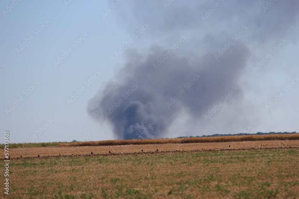 Feu agricole