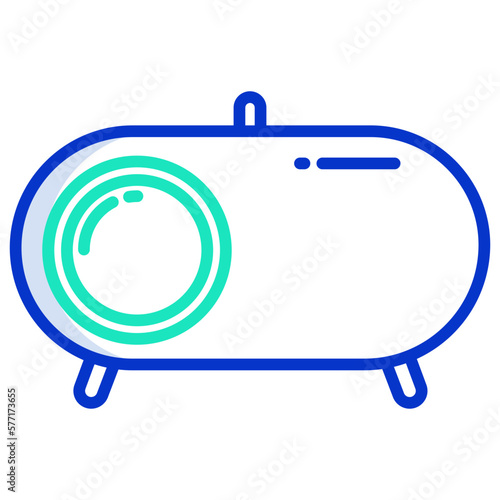 Cat litter box icon