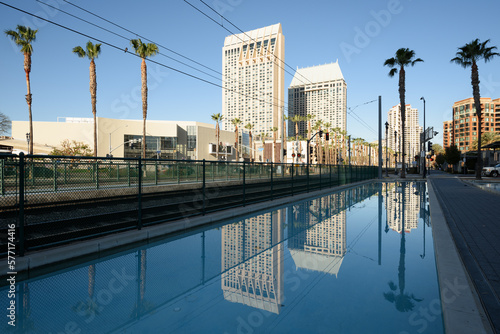 San Diego, California, USA City Reflections