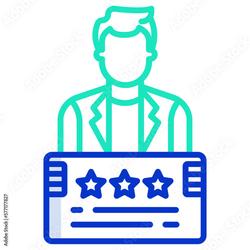 presidential candidate  icon