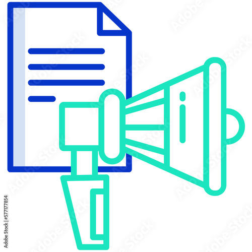 Advertising icon