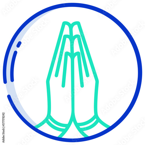 Namaste icon