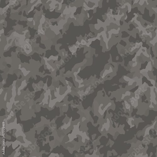 Camouflage seamless pattern. Abstract modern vector military backgound. Fabric textile print tamplate.
