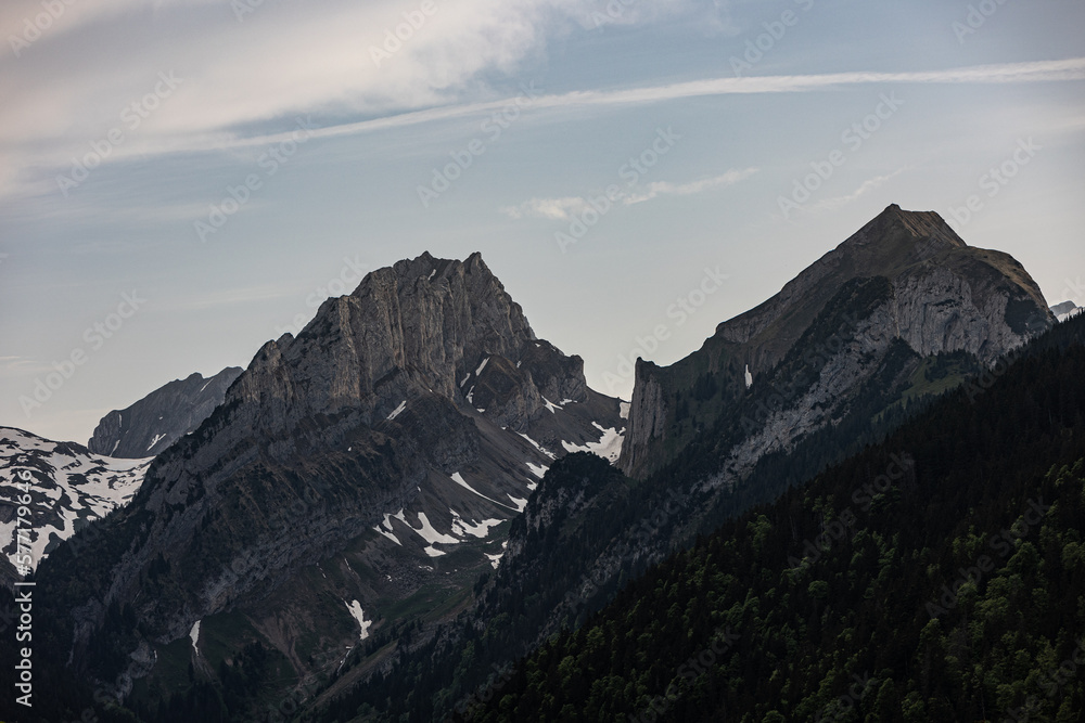 Blick ins Alpsteingebirge