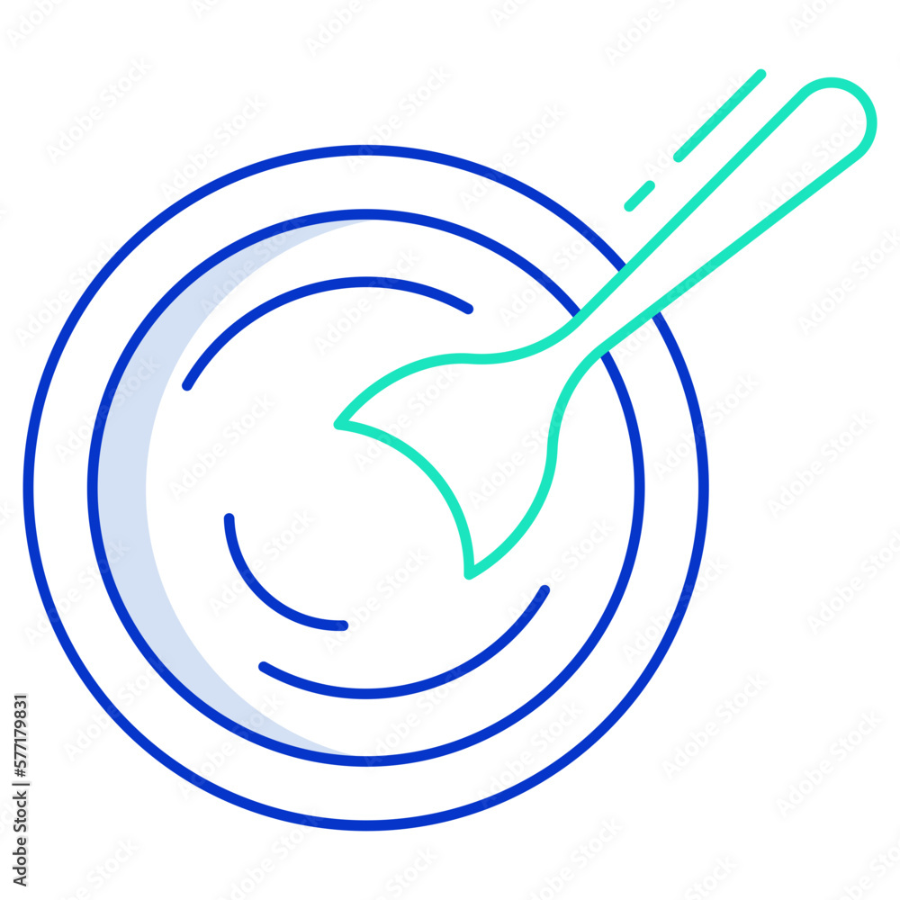 Obraz premium yogurt icon