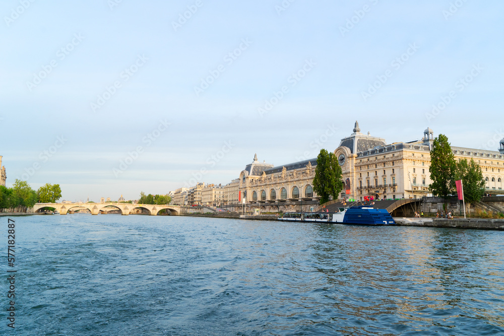 La Conciergerie - ex royal palace and prison at summer day, Paris, France
