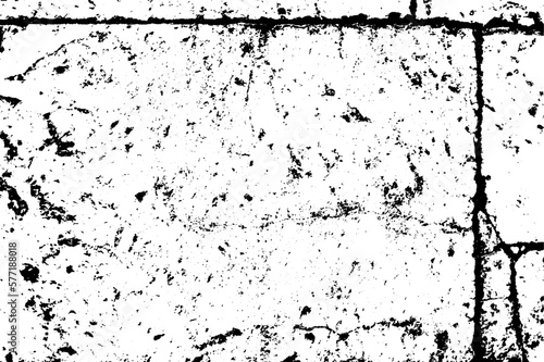 Old aged damaged marble bumpy uneven blocks. Trip pitted grunge granite tile cobble. Cragged grimy retro cranny frayed run track. Crannied dirtied shabby smashed gaping rustic big holes for 3d design