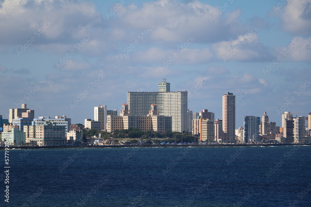 Castillo de los Tres Reyes del Morro in Havana, Cuba Caribbean
